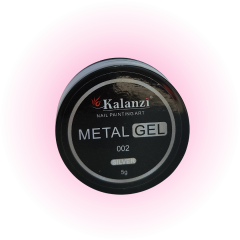 Gel painting metal Silver